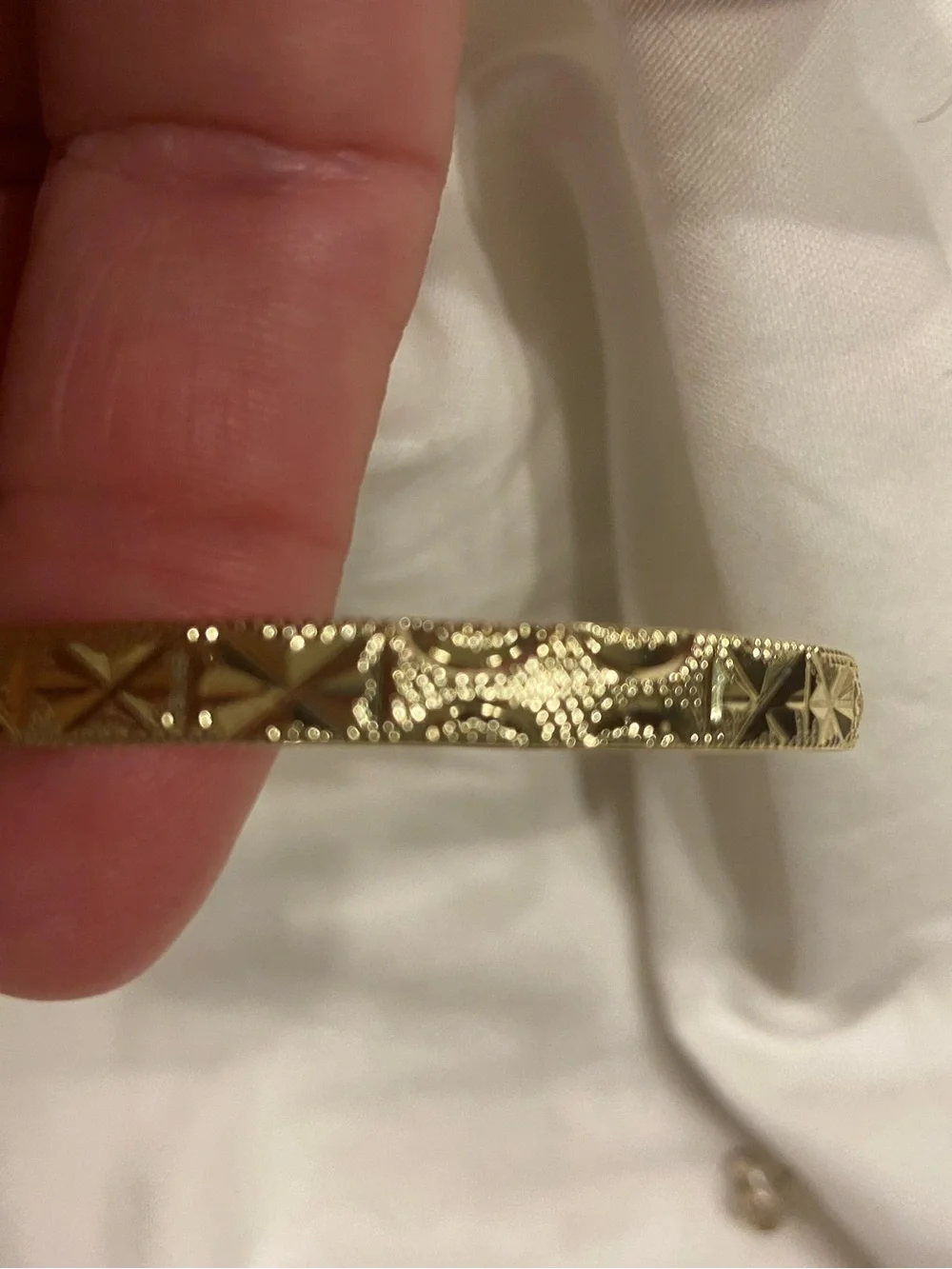Filigree Gold-Tone Women's Fashion Bracelet